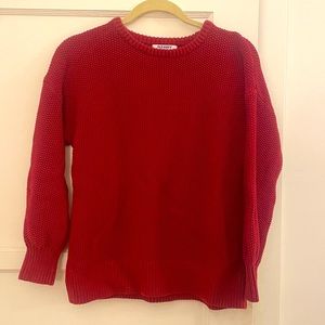Old Navy | Tunic Length Sweater | Red